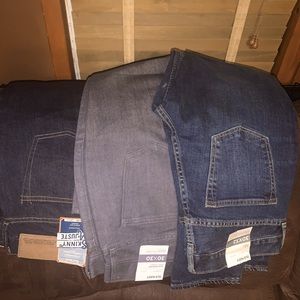 3 pair of old navy jeans